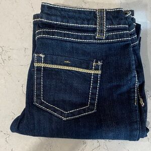Classic Blue Asphalt Denim Jeans